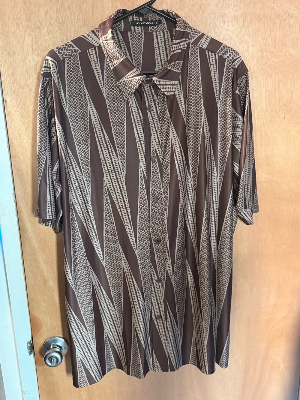 Manaola Brown XL Button Down